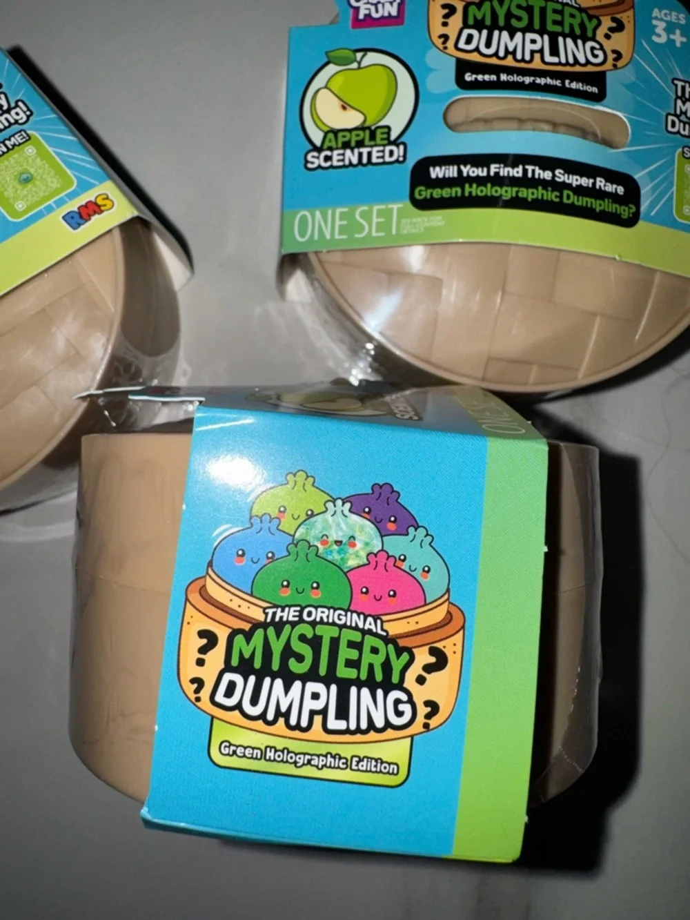 RMS Mystery Dumpling Apple Scented green holographic edition